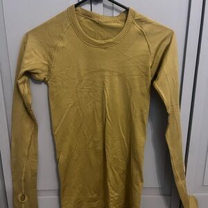 Yellow Long Sleeve Top